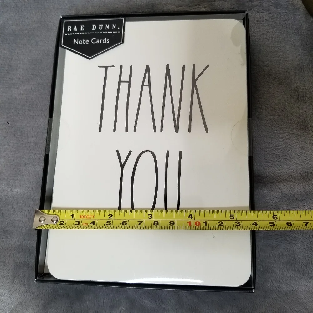 Rae Dunn | Thank You Card Set & Task List Pad NWT